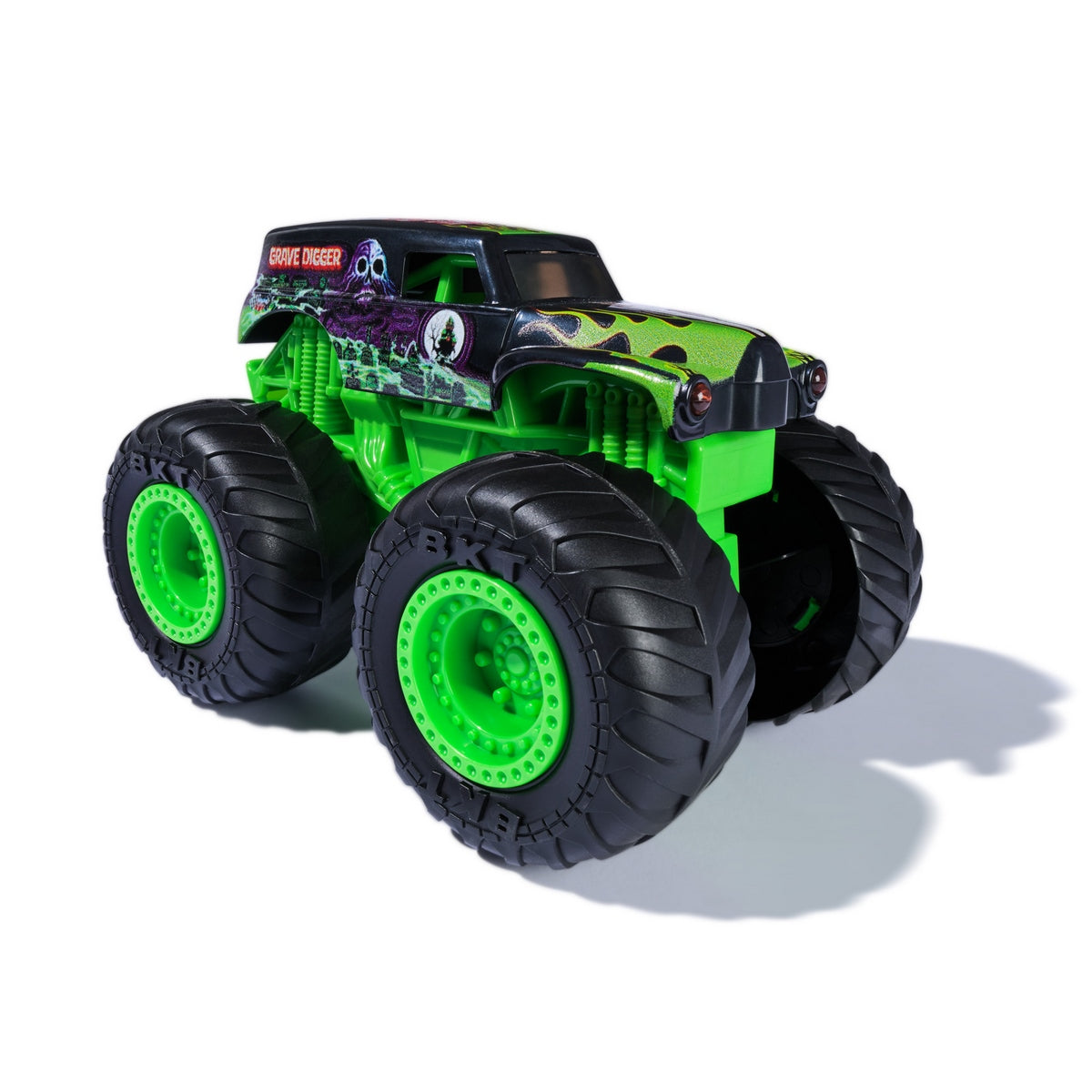 Monster Jam Auto C/Luz Y Sonido - Grave Digger